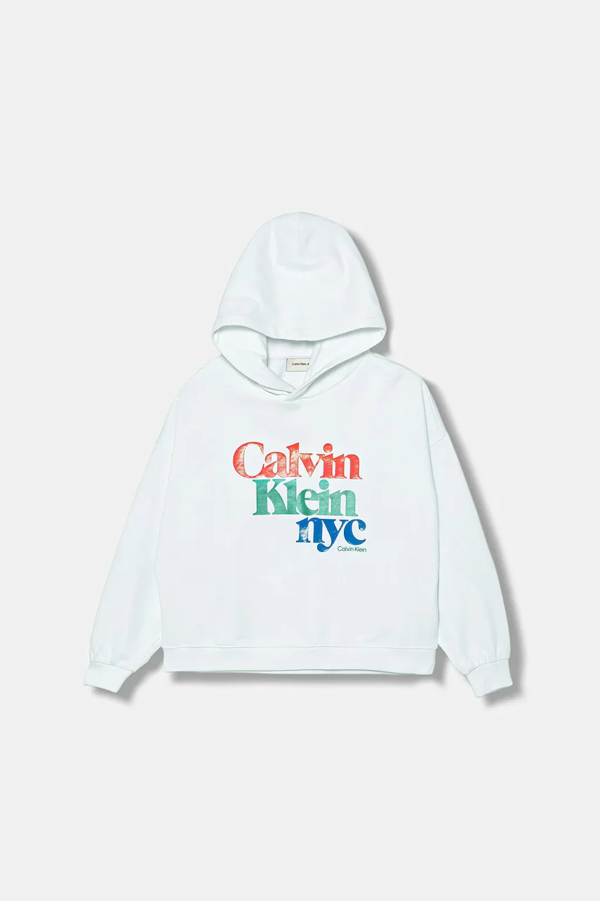 CALVIN KLEIN JEANS Детски памучен суичър