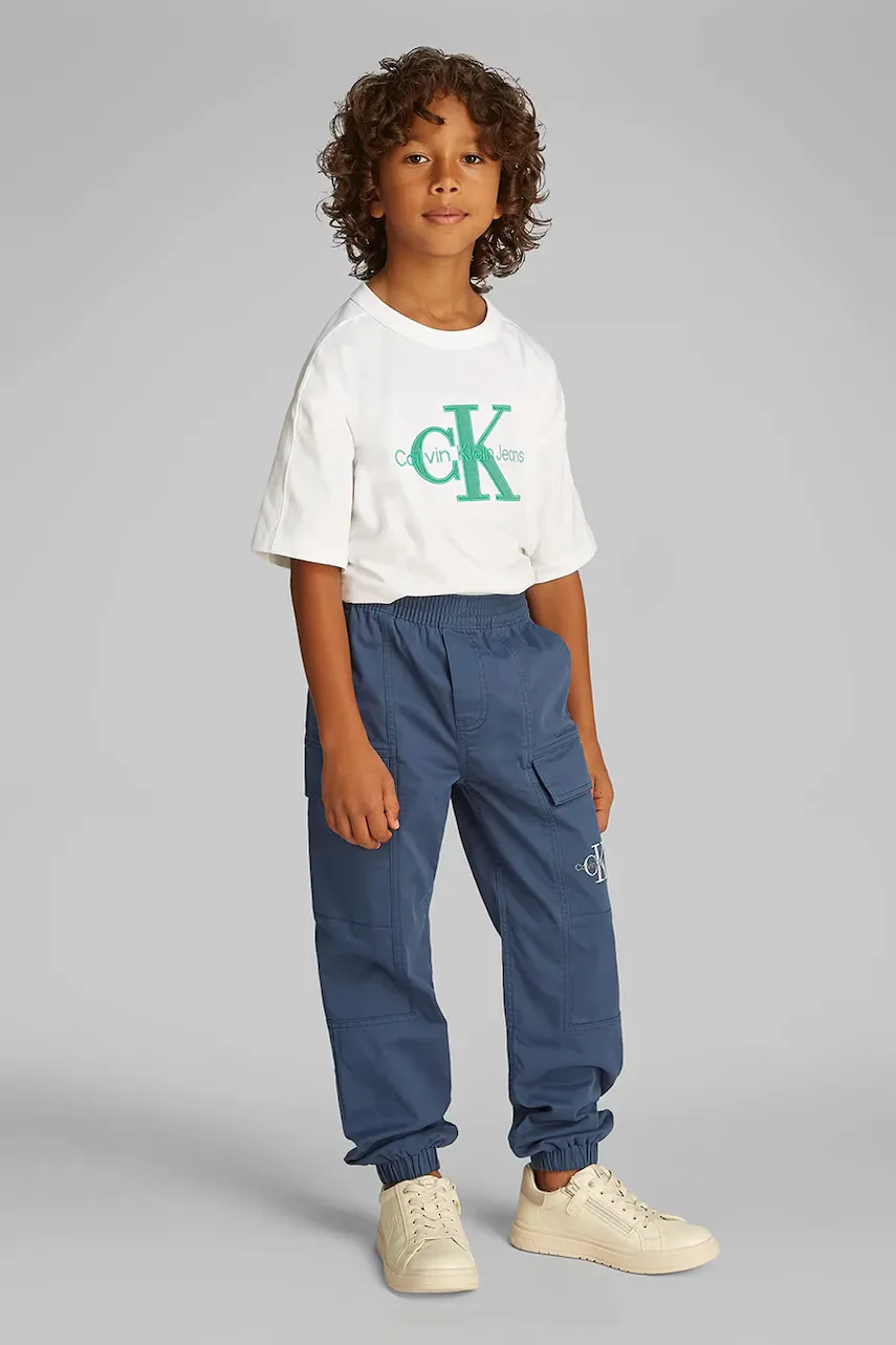 CALVIN KLEIN JEANS Детски панталон ESSENTIAL WOVEN CARGO