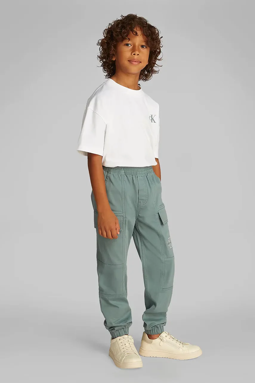 CALVIN KLEIN JEANS Детски панталон ESSENTIAL WOVEN CARGO