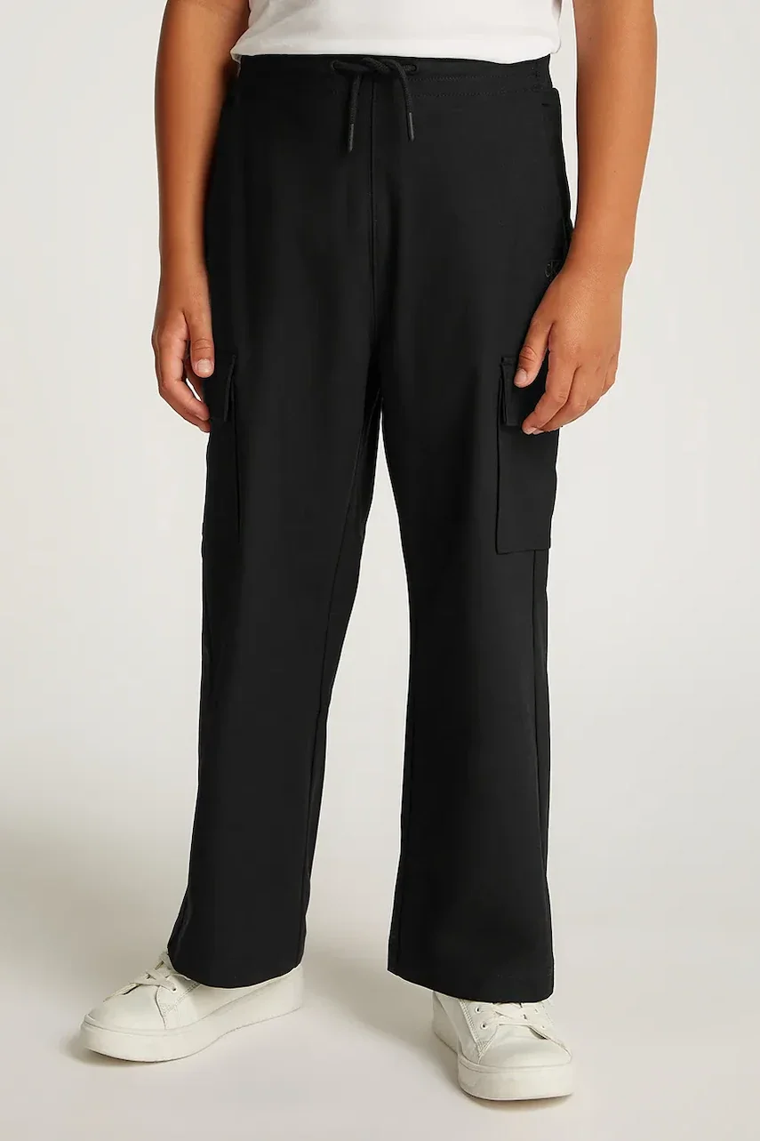 CALVIN KLEIN JEANS Детски спортен панталон DRY KNIT SKATER