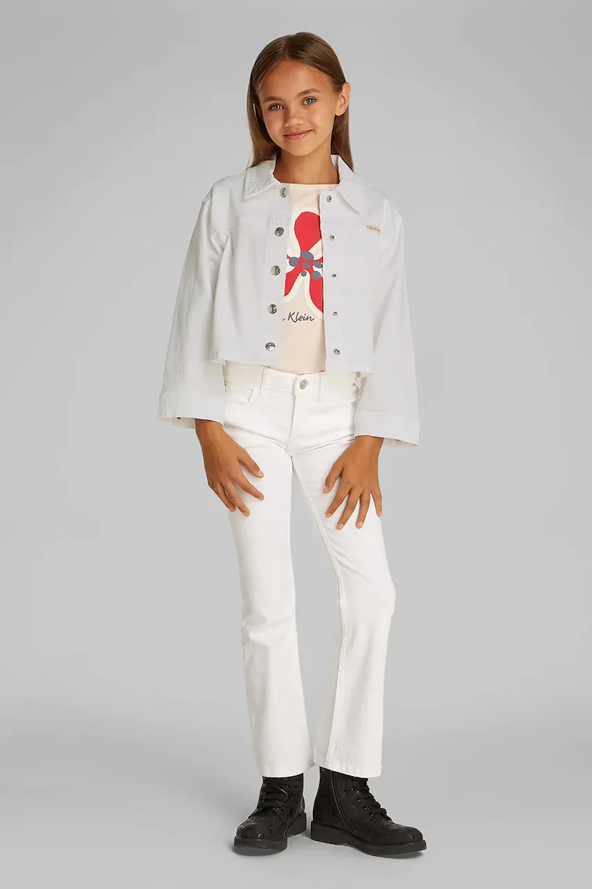 CALVIN KLEIN JEANS Детско дънково яке