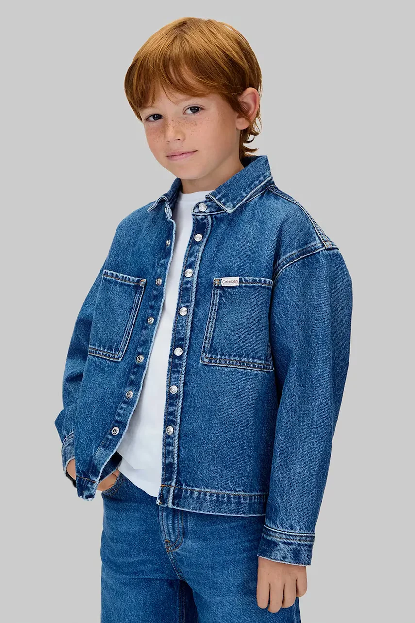 CALVIN KLEIN JEANS Детско памучно яке