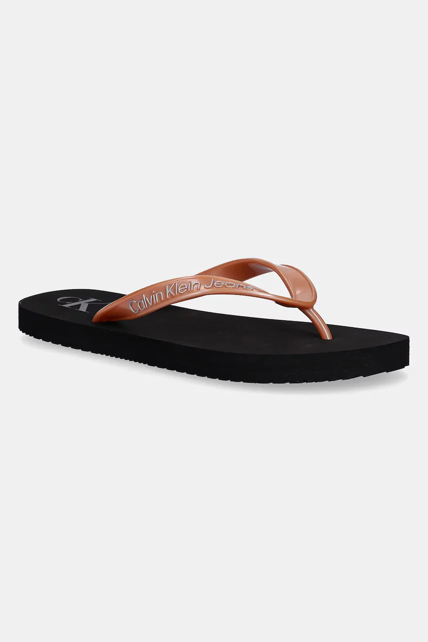 CALVIN KLEIN JEANS Джапанки BEACH SANDAL MONOLOGO TPU