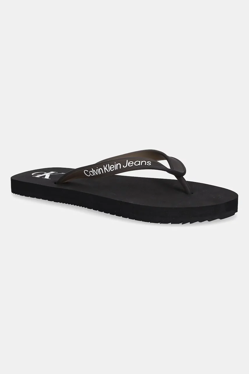 CALVIN KLEIN JEANS Джапанки BEACH SANDAL TRANSPARENT TPU