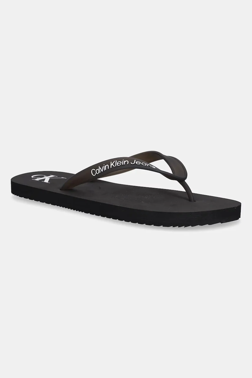 CALVIN KLEIN JEANS Джапанки BEACH SANDAL TRANSPARENT TPU