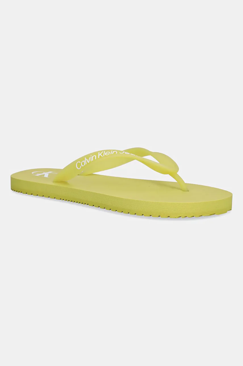 CALVIN KLEIN JEANS Джапанки BEACH SANDAL TRANSPARENT TPU