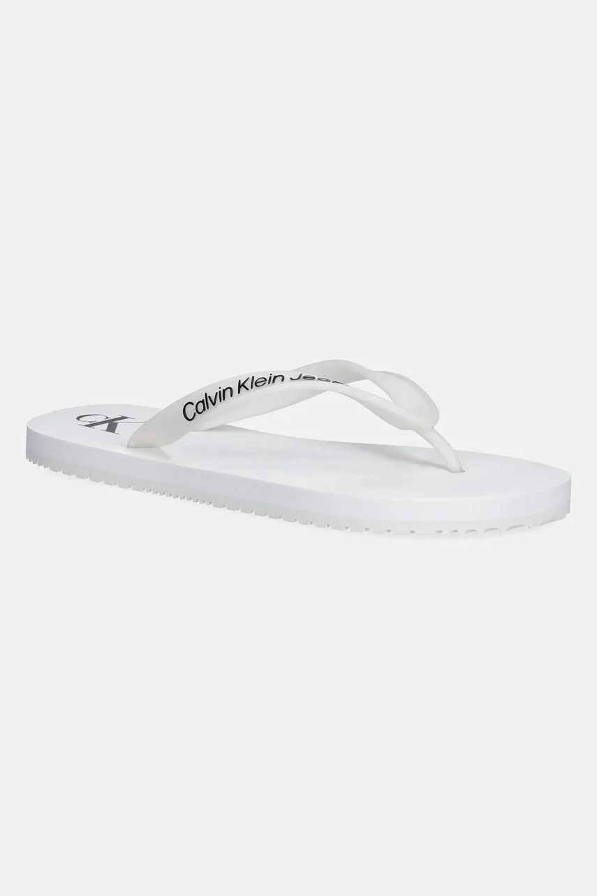 CALVIN KLEIN JEANS Джапанки BEACH SANDAL TRANSPARENT TPU