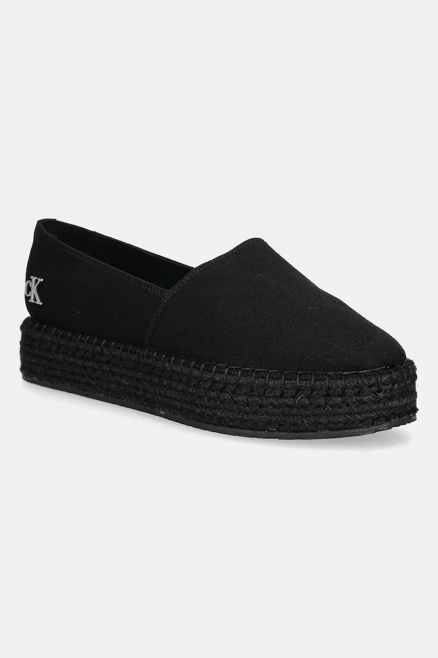 CALVIN KLEIN JEANS Еспадрили FLATFORM ESPADRILLE MG/HDW