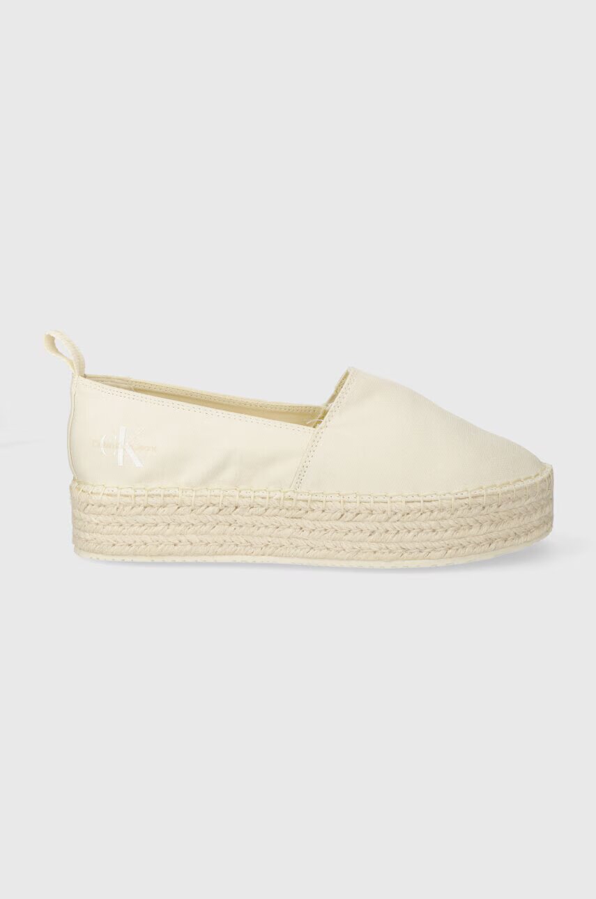 CALVIN KLEIN JEANS Еспадрили PLATFORM ESPADRILLE ML BTW