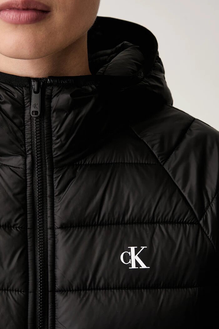 CALVIN KLEIN JEANS капитонирано яке дамско черно LV047G505G