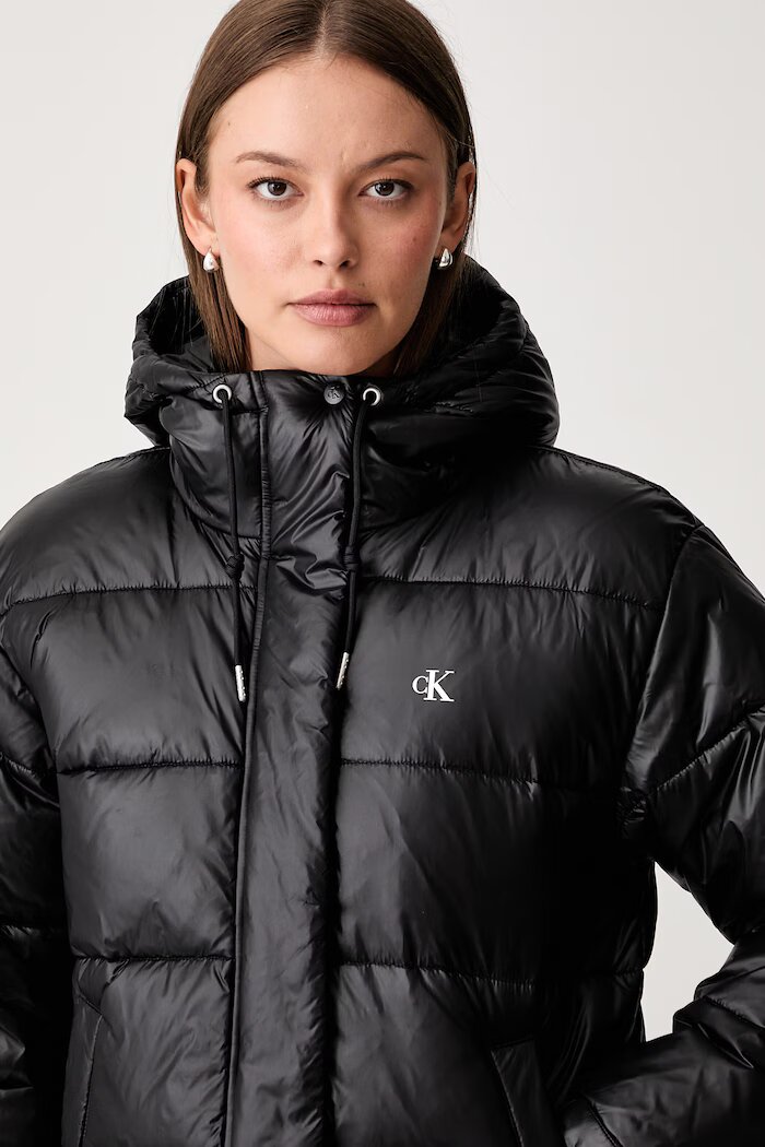 CALVIN KLEIN JEANS капитонирано яке дамско черно LV047H512G