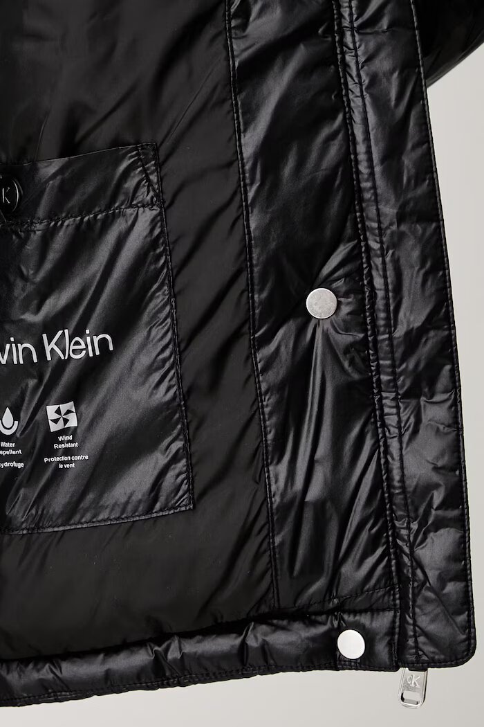 CALVIN KLEIN JEANS капитонирано яке дамско черно LV047H512G