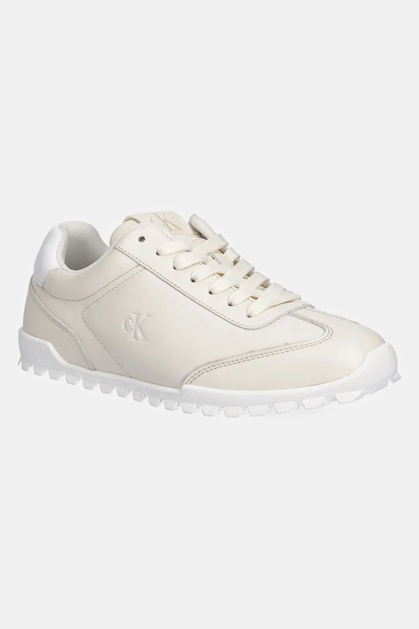 CALVIN KLEIN JEANS Кожени маратонки LOW PROFILE RUNNER