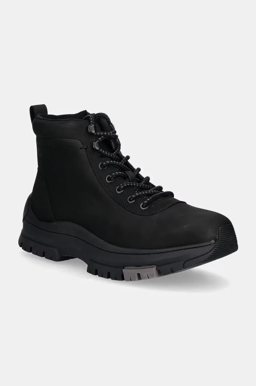 CALVIN KLEIN JEANS Кожени туристически обувки HYBRID WP BOOT LACEUP REBELLIOUS