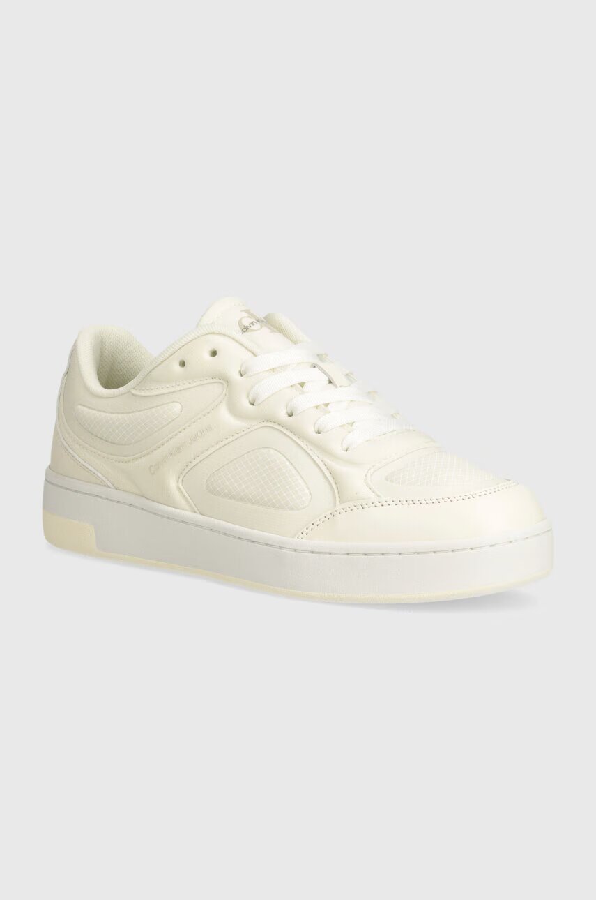 CALVIN KLEIN JEANS Маратонки BASKET CUPSOLE LOW MIX IN MTL