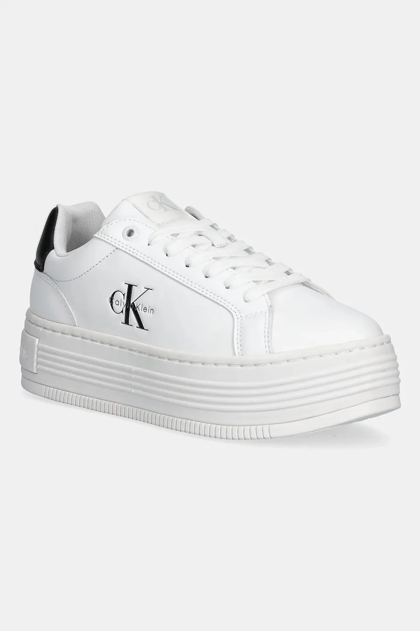 CALVIN KLEIN JEANS Маратонки BOLD FLATF LOW LACE LTH