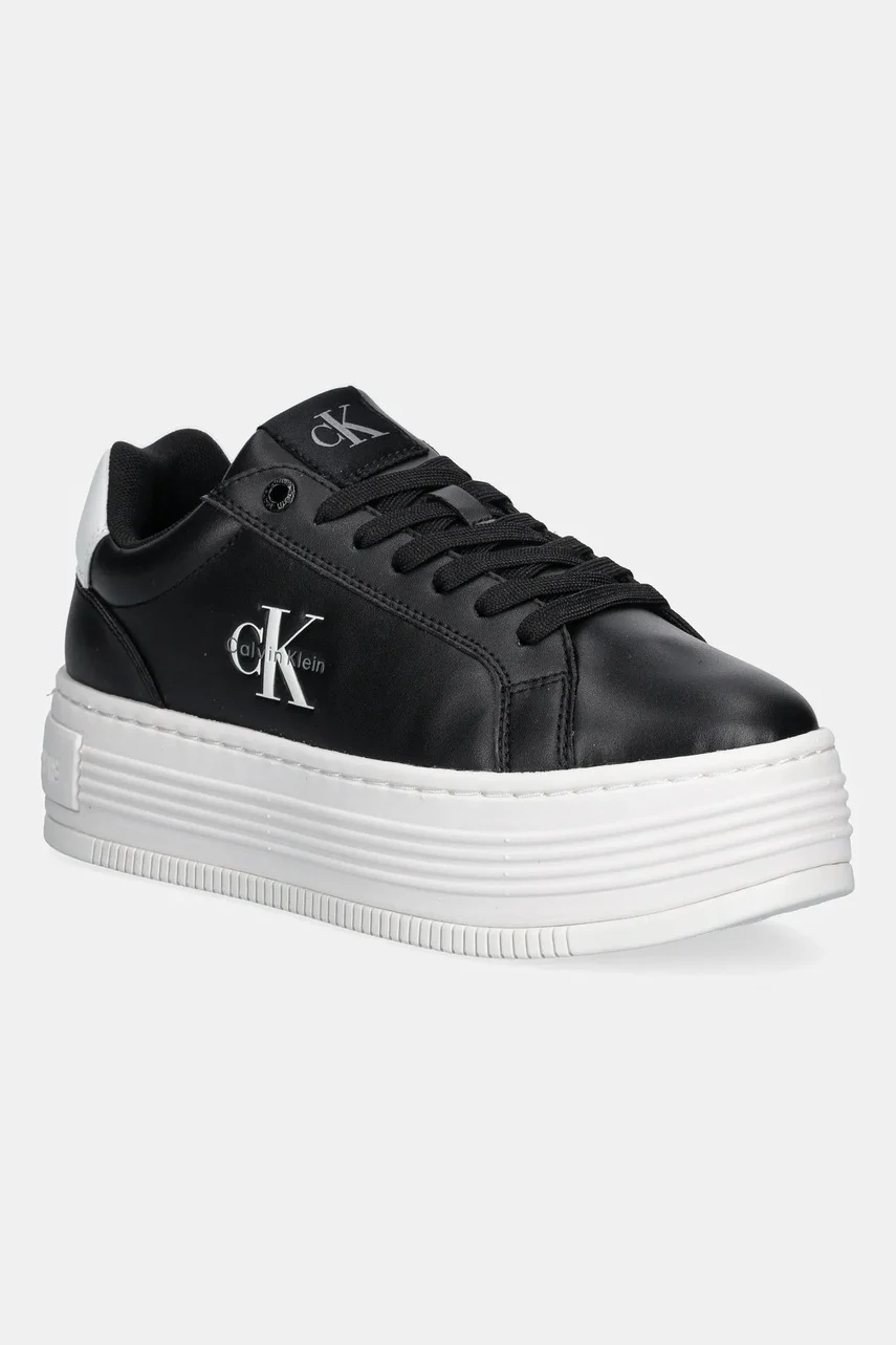 CALVIN KLEIN JEANS Маратонки BOLD FLATF LOW LACE LTH