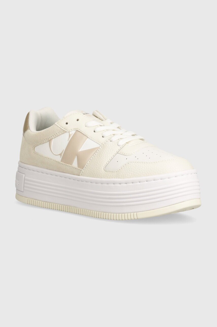 CALVIN KLEIN JEANS Маратонки BOLD PLATF LOW LACE MIX NBS MTR