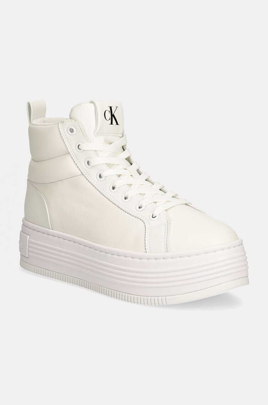 CALVIN KLEIN JEANS Маратонки BOLD PLATF MID OH MG LTH