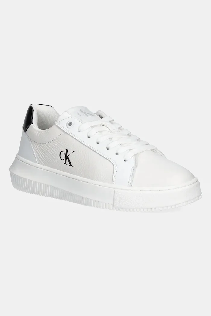 CALVIN KLEIN JEANS Маратонки CHUNKY CUPSOLE LOW MG в бяло YW0YW01769
