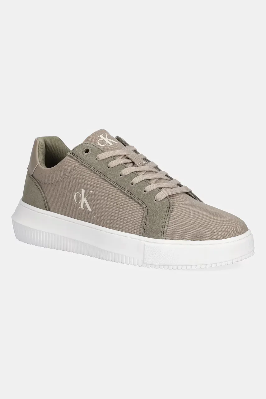 CALVIN KLEIN JEANS Маратонки CHUNKY CUPSOLE MG CANVAS