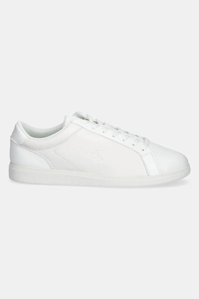 CALVIN KLEIN JEANS Маратонки LOW PROFILE CUPSOLE CM в бяло YM0YM01190