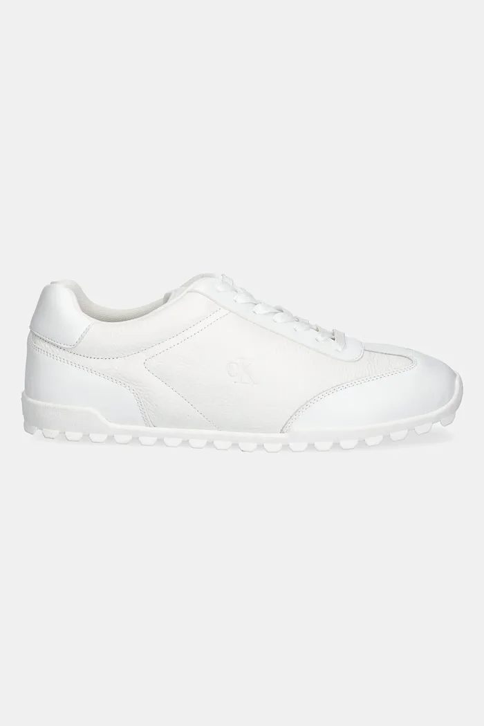 CALVIN KLEIN JEANS Маратонки LOW PROFILE RUNNER CM в бяло YM0YM01191