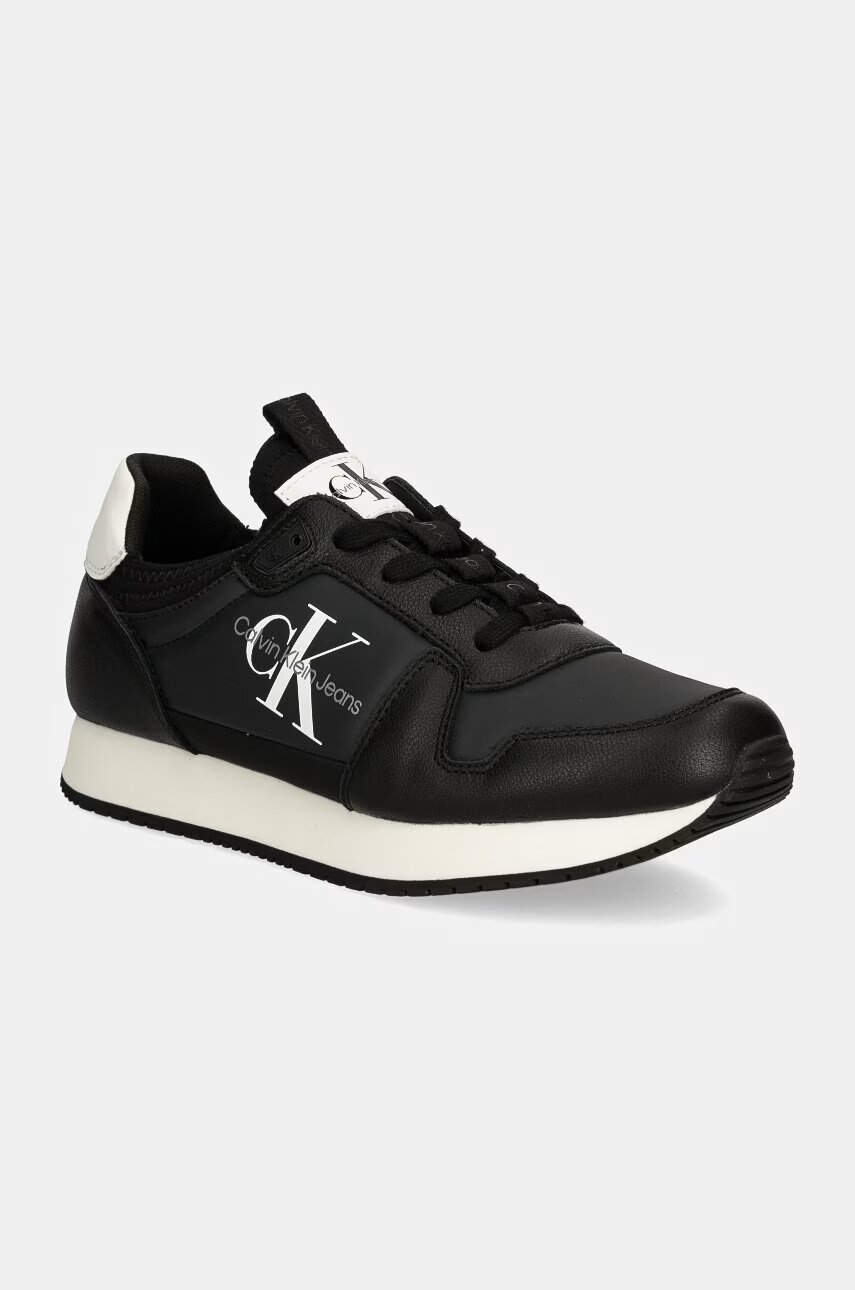 CALVIN KLEIN JEANS Маратонки RUNNER SOCK LACEUP ML LTH