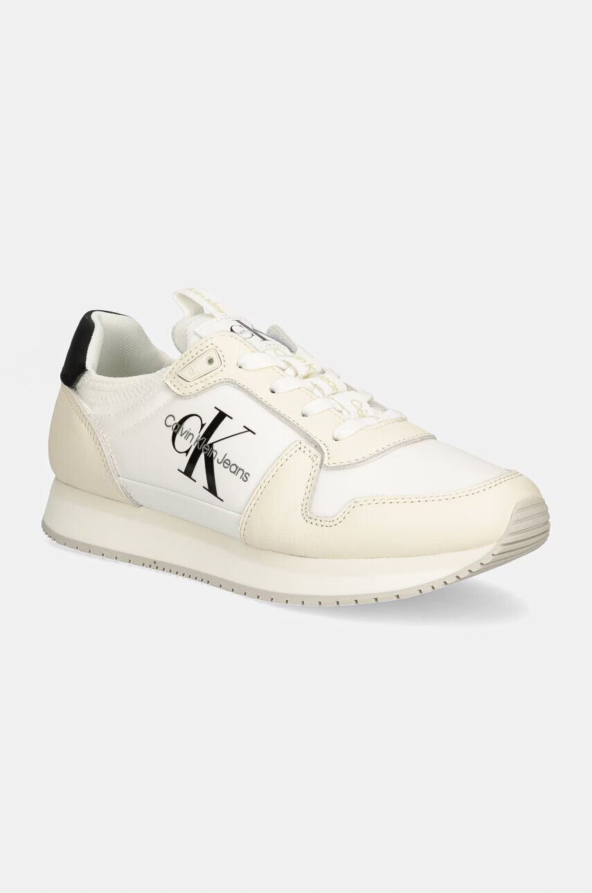 CALVIN KLEIN JEANS Маратонки RUNNER SOCK LACEUP ML LTH