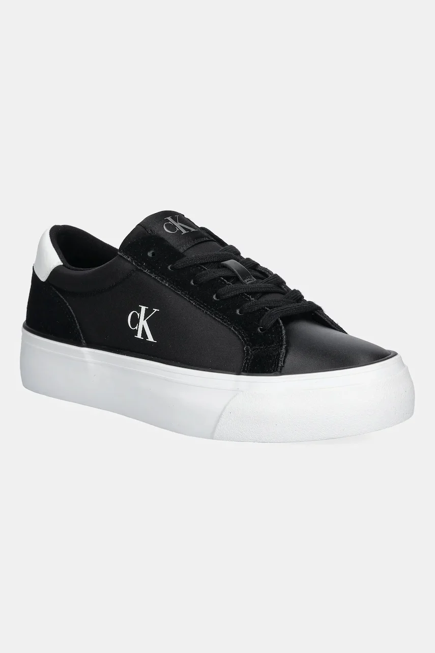 CALVIN KLEIN JEANS Маратонки VULC FLATFORM MG NYLON MIX