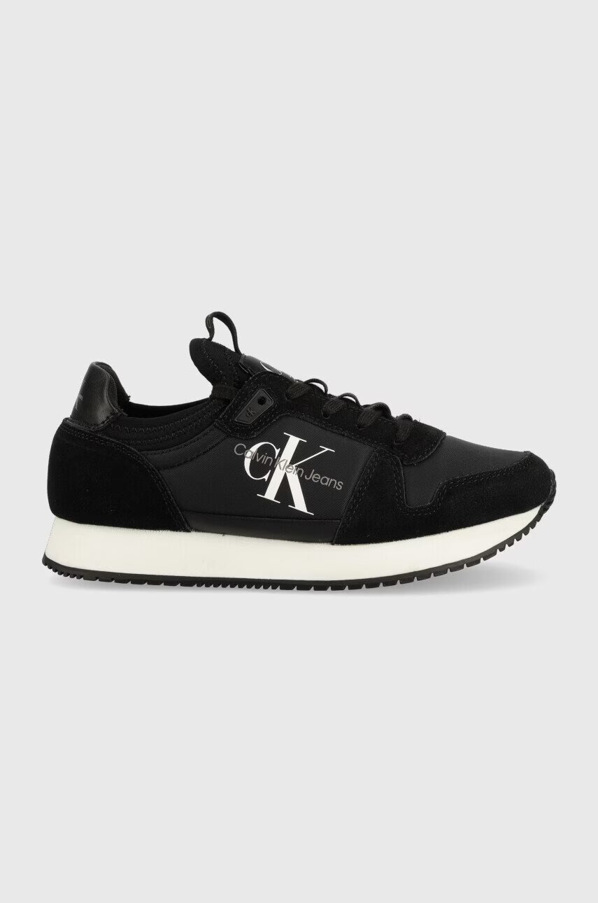 CALVIN KLEIN JEANS Маратонки YW0YW00840 RUNNER SOCK LACEUP NY-LTH W