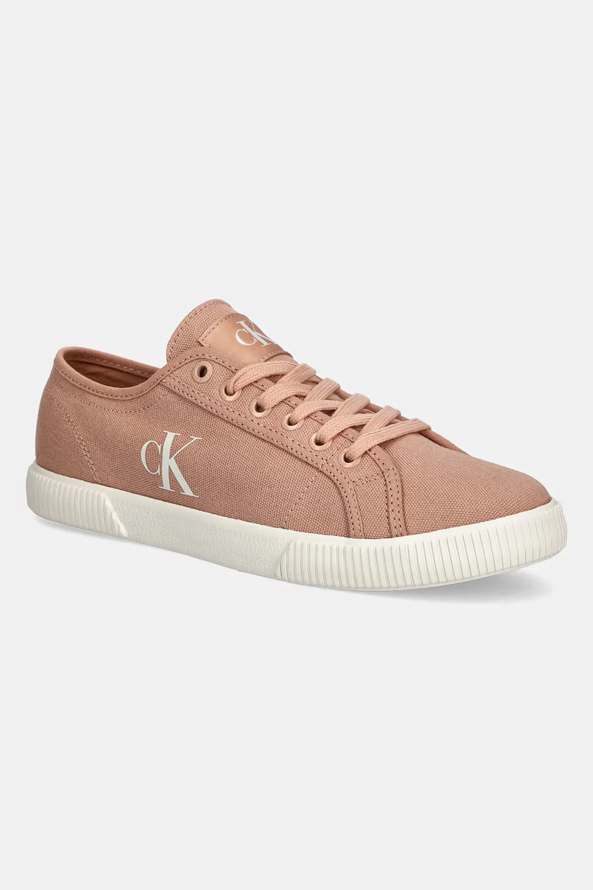 CALVIN KLEIN JEANS Ниски кецове ESS VULC LOW CV MG WN