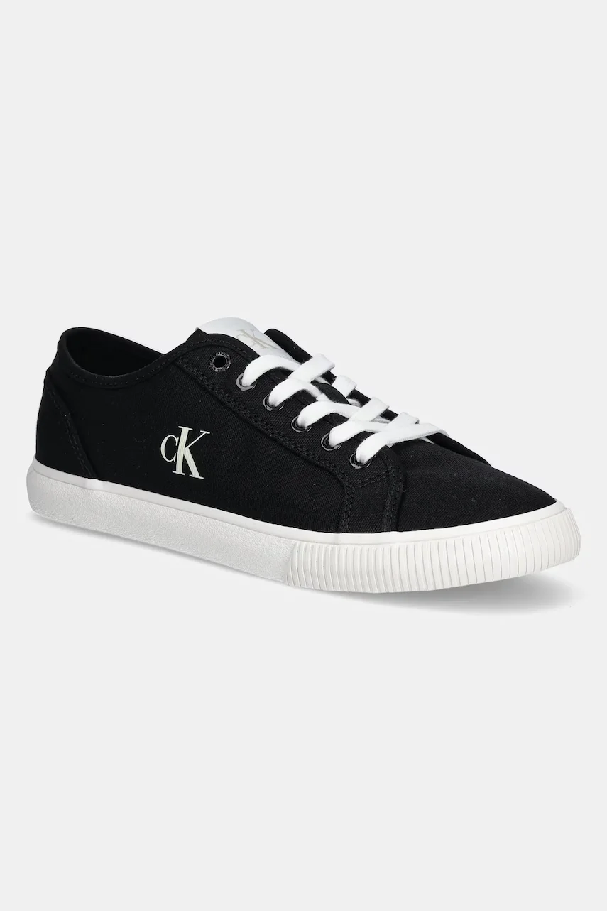 CALVIN KLEIN JEANS Ниски кецове ESS VULC LOW MG CANVAS