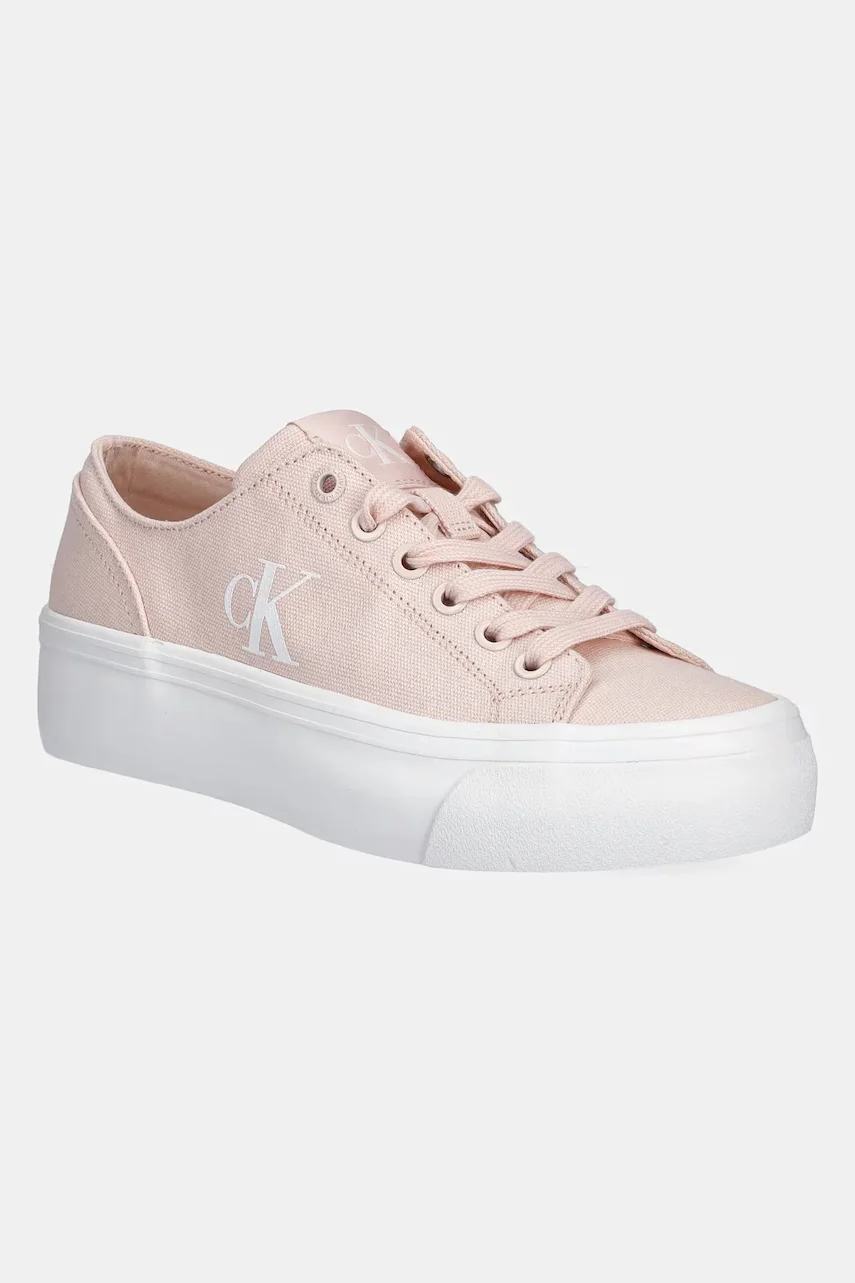 CALVIN KLEIN JEANS Ниски кецове VULC FLATFORM LOW CV MG