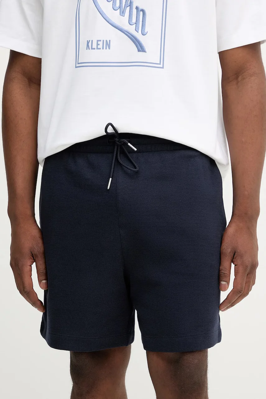 CALVIN KLEIN JEANS Памучен къс панталон