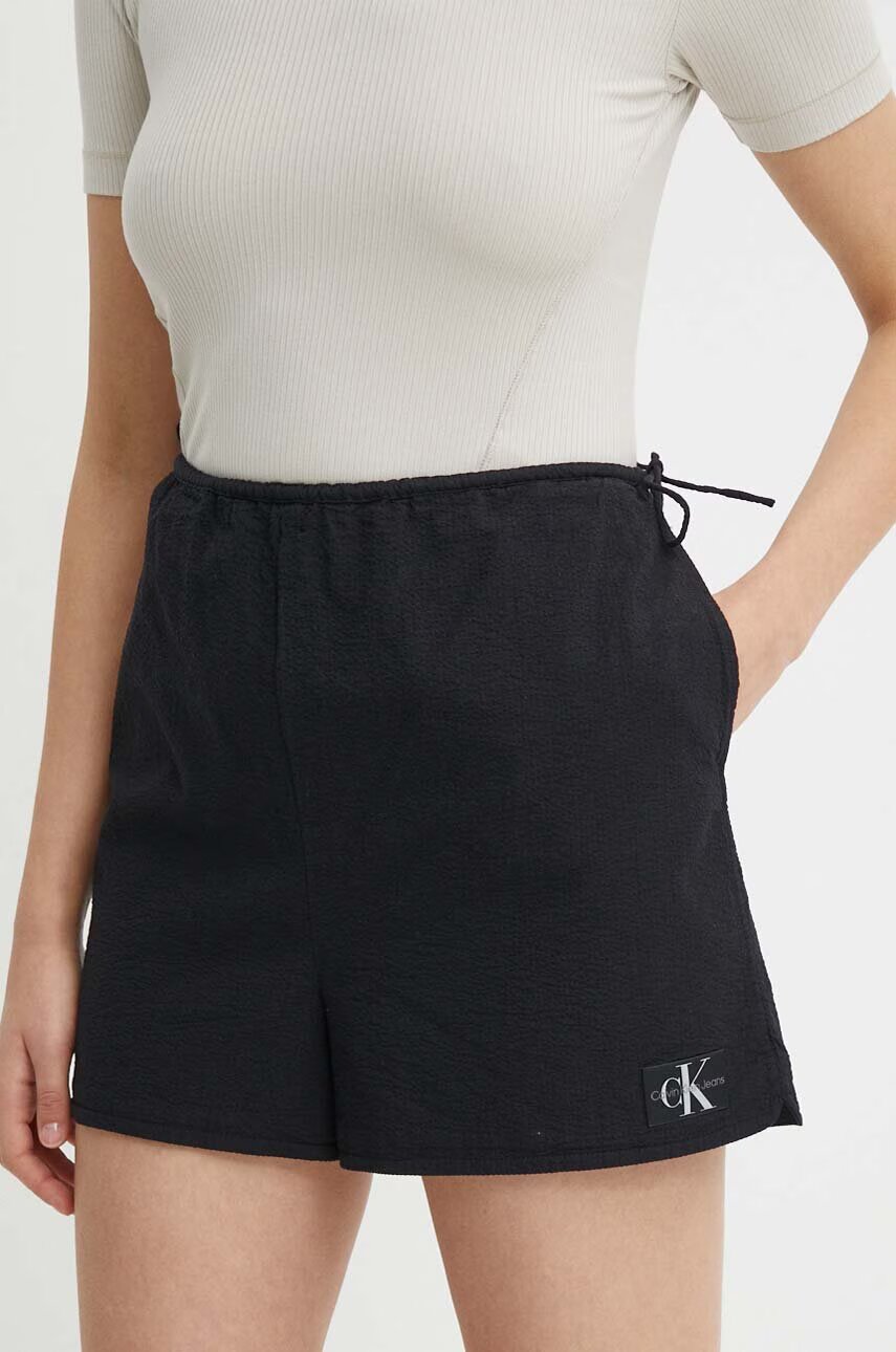 CALVIN KLEIN JEANS Памучен къс панталон