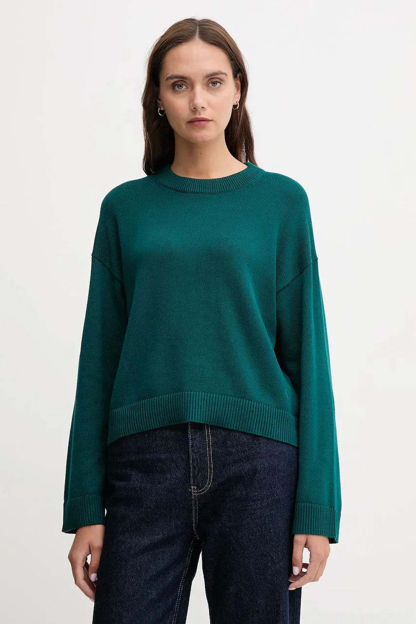 CALVIN KLEIN JEANS Памучен пуловер
