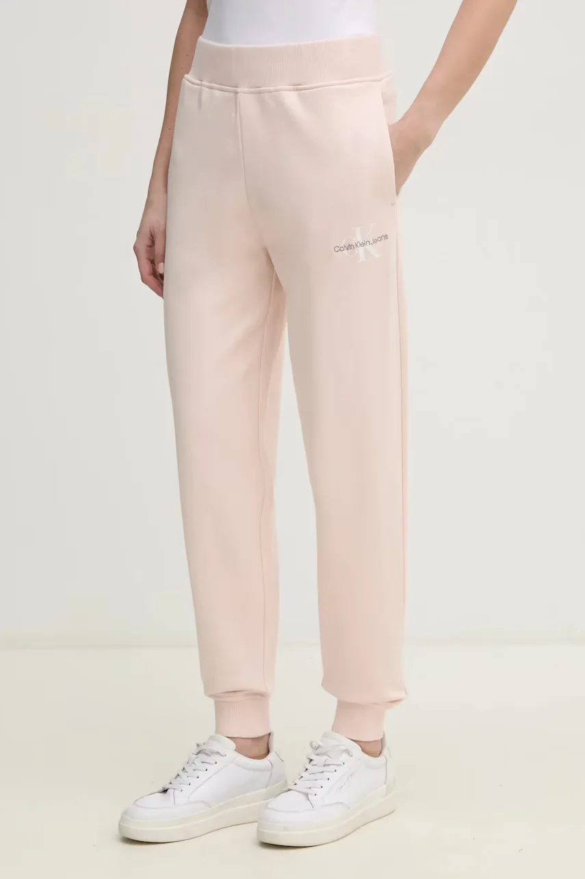 CALVIN KLEIN JEANS Памучен спортен панталон