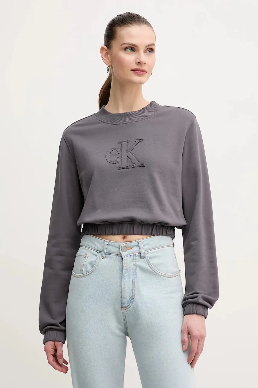 CALVIN KLEIN JEANS Памучен суичър
