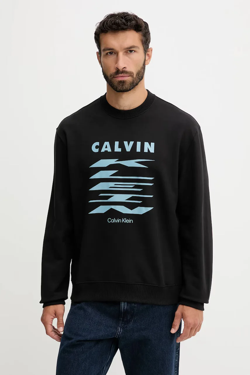 CALVIN KLEIN JEANS Памучен суичър