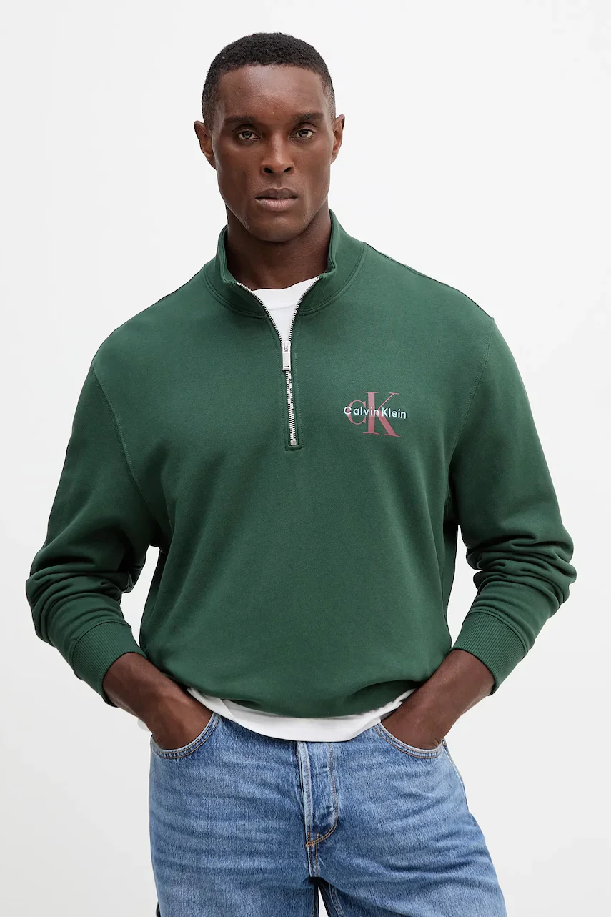 CALVIN KLEIN JEANS Памучен суичър