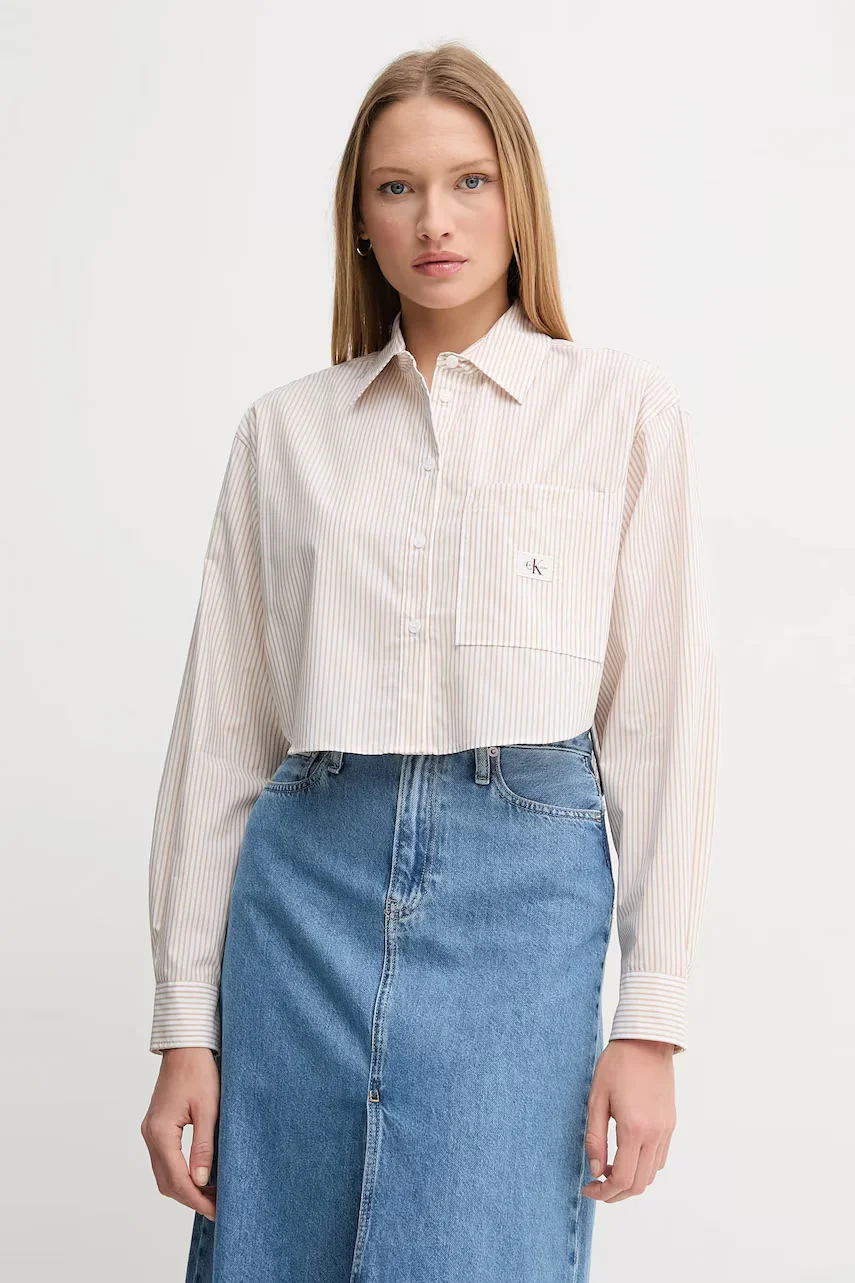 CALVIN KLEIN JEANS Памучна риза