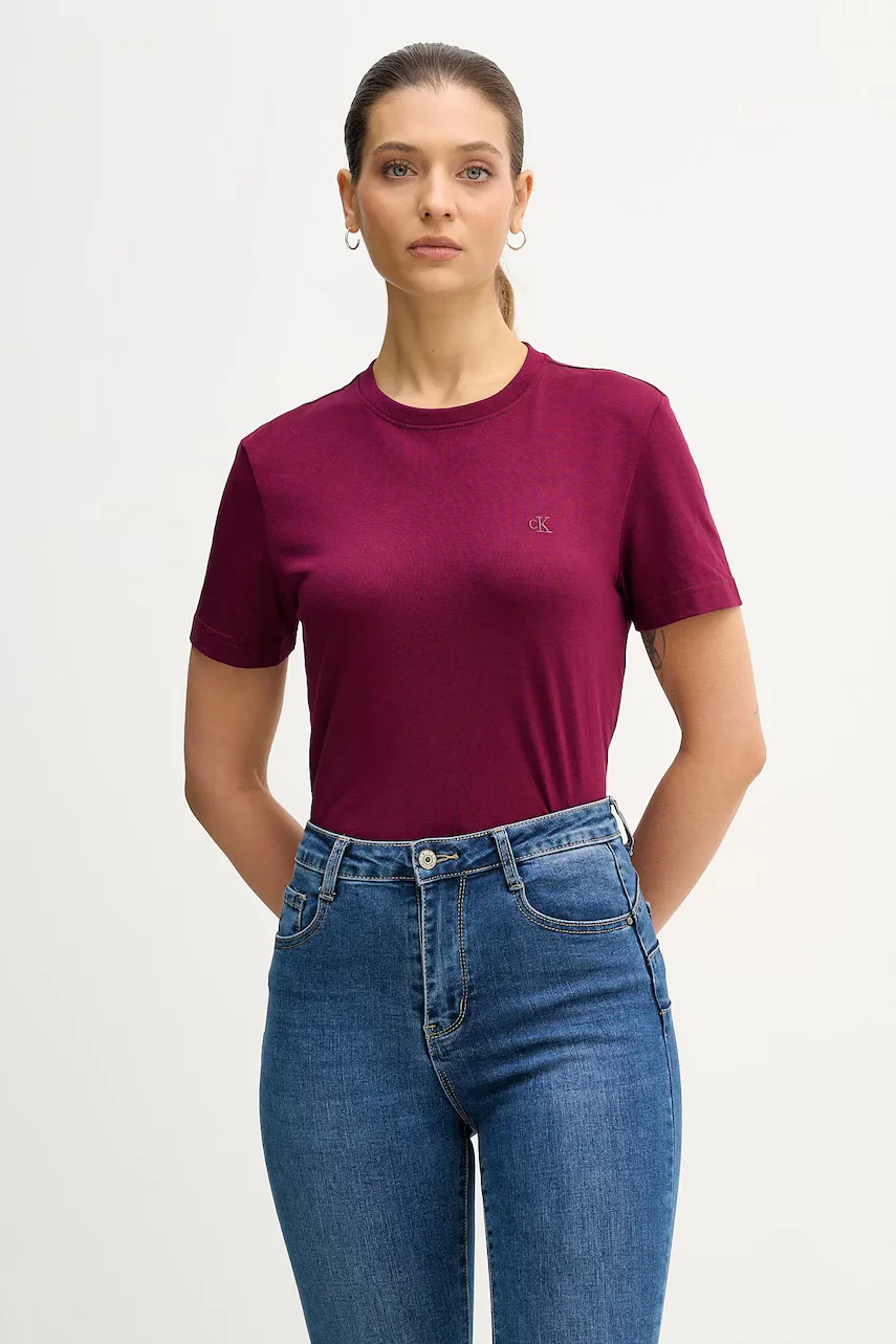 CALVIN KLEIN JEANS Памучна тениска