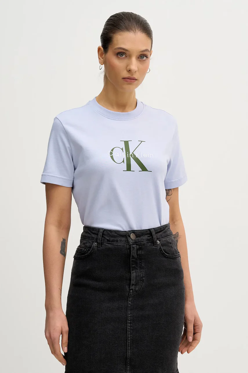 CALVIN KLEIN JEANS Памучна тениска
