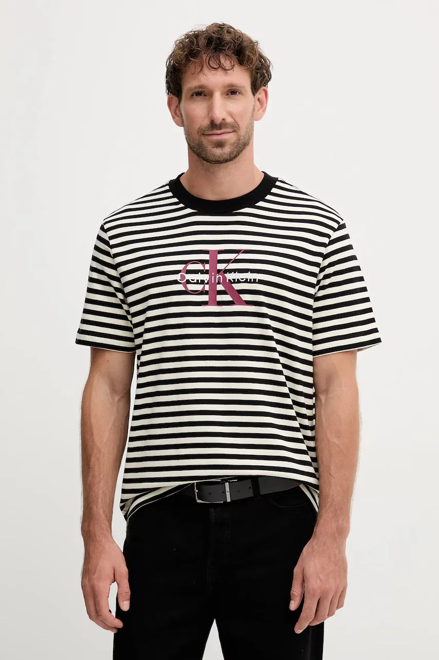 CALVIN KLEIN JEANS Памучна тениска