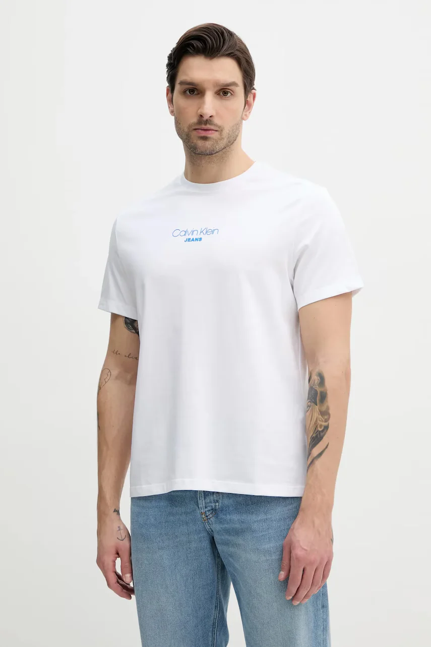 CALVIN KLEIN JEANS Памучна тениска