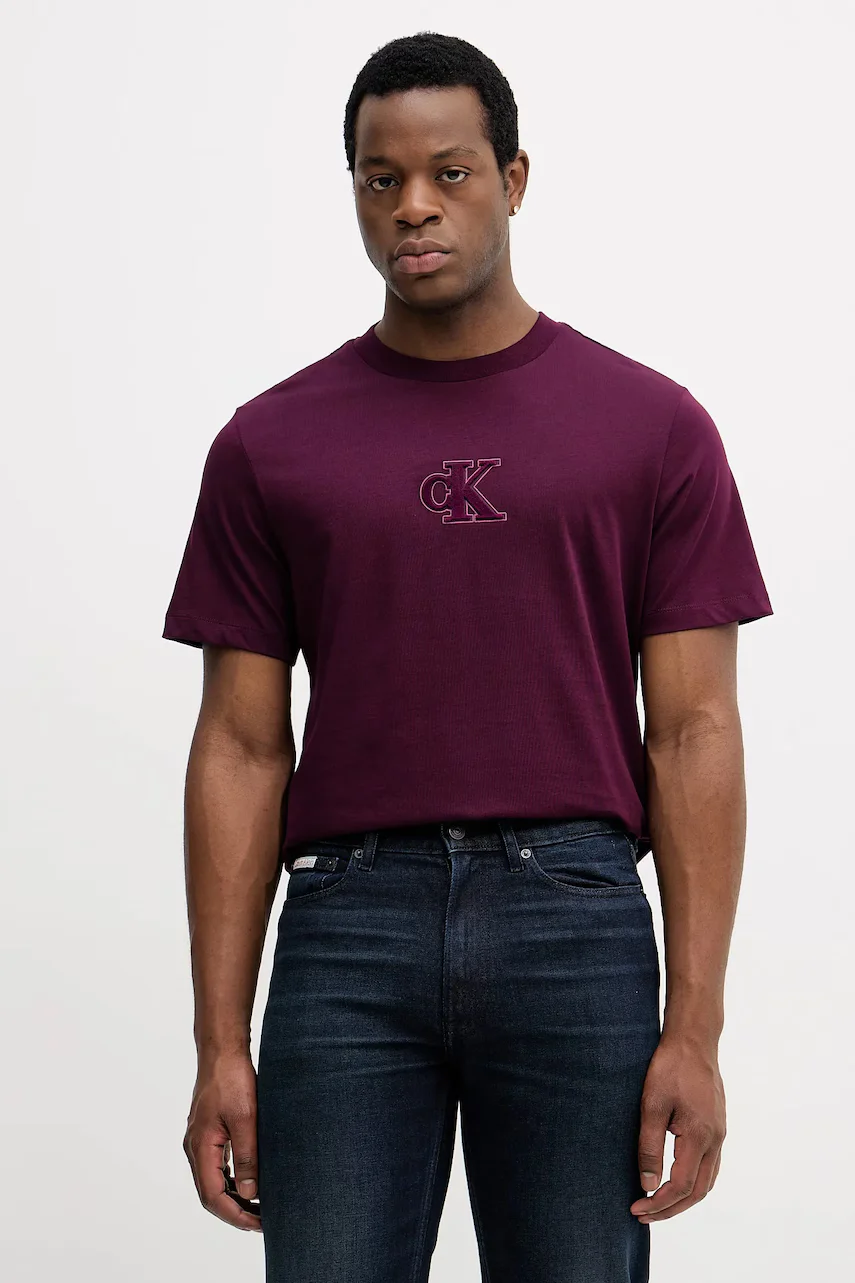 CALVIN KLEIN JEANS Памучна тениска