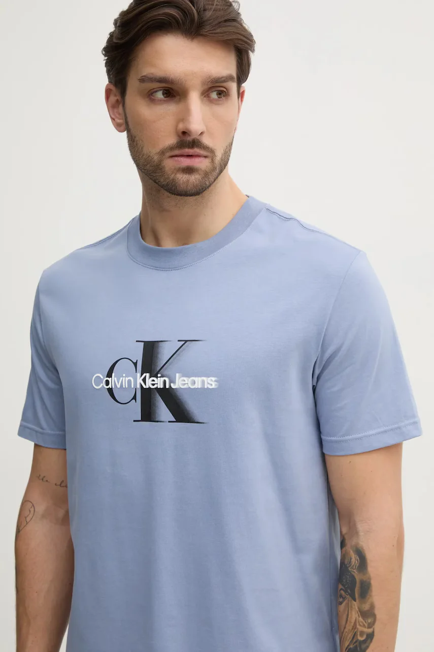 CALVIN KLEIN JEANS Памучна тениска