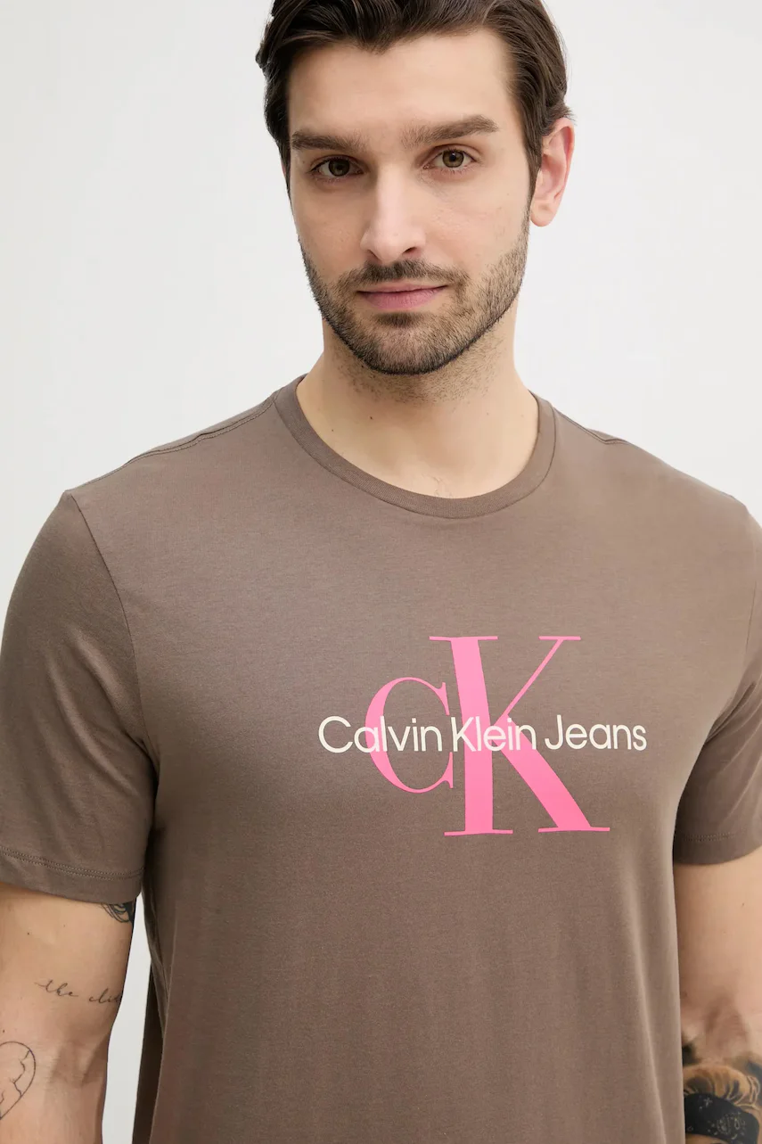 CALVIN KLEIN JEANS Памучна тениска