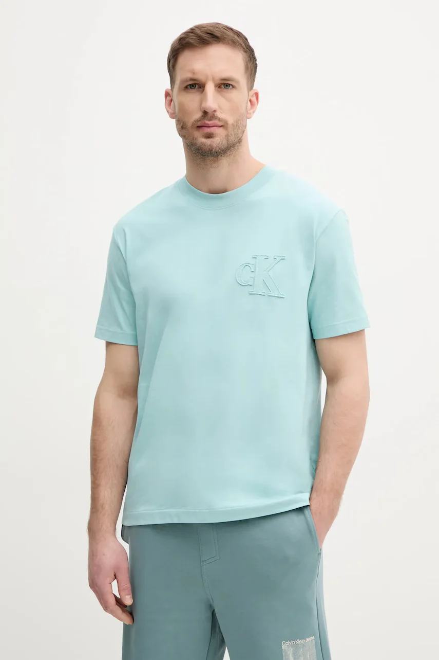 CALVIN KLEIN JEANS Памучна тениска